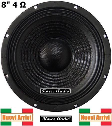 Kores audio r4s - woofer, 8"