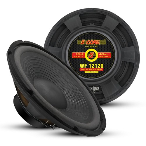Core inch subwoofer - 12, 1200w