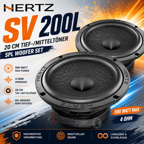 Hertz 200l 20cm - sv,