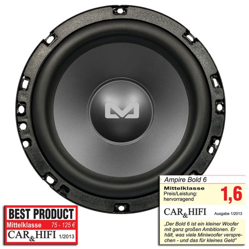 Ampire bold6 subwoofer cm - ampire, 16,5